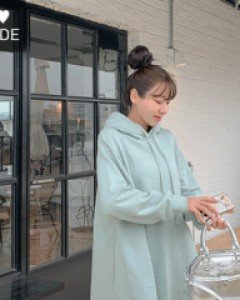 Luol Side Corrugated Boxy Long Hood (Juri/nappingver)