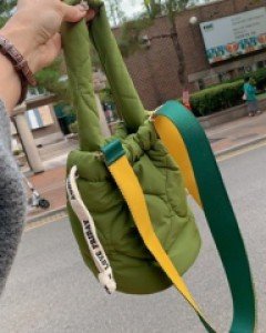 mini padded color bag