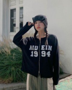 1994 lettering zip up