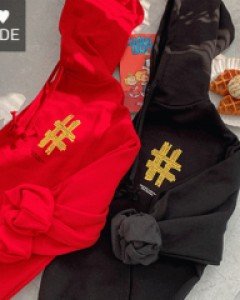 Hashtag Raised Hoodie