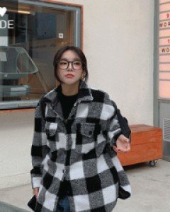 Love Dumble Check Jacket