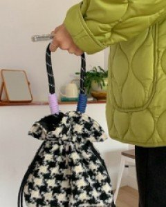 loop tweed bag