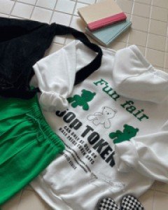 Fun printing brushed hoodie