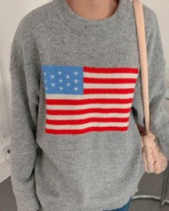 Stars and Stripes Wolong Knit