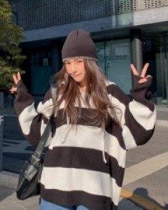 Groove Dangara hooded knit