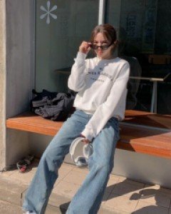 Deerp Denim Wide Pants