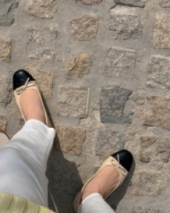 Live Tweed Flat Shoes