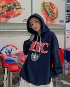 HTC Printing Boxy Hoodie