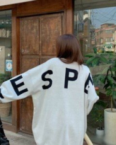 Respec boxy long knit