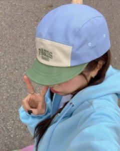 Paris color short cap