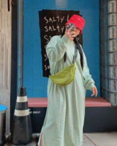 WIDANGARA PRINTING LONG DRESS_REAL FIT