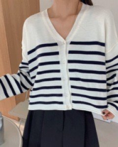 Seidangara V-neck cardigan