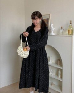 Fdot V Neck Long Dress