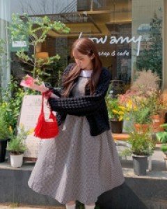 Bleembo open cardigan