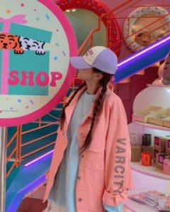 Cityna detachable hooded jacket