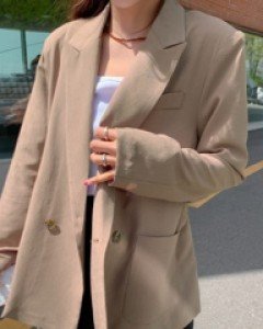 Lyton Pad Linen Jacket