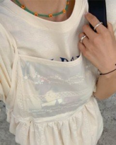 flower bead necklace