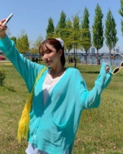 Aqua V Neck Unbalanced Cardigan