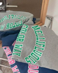 Melif or half-sleeve man to man