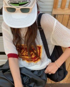 Chupa Chups Printing Net Knit