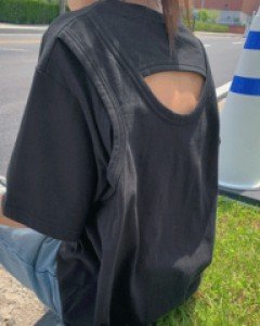 Puni Back T-Shirt Short Sleeve Tee