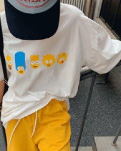 Simpson Printing Pigment Short Sleeve Tee