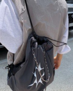 heart chain backpack