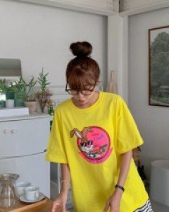 Alohabani printed short sleeve tee