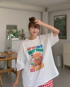 The Gomdori Boxy Half Palong Tee