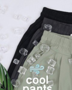 Toss Nylon Banding Cool Baggy Pants