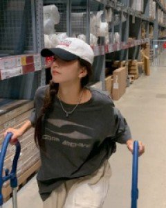 Gof Printing Pig Long Short T shirts