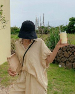 Bali strap shirt shorts set