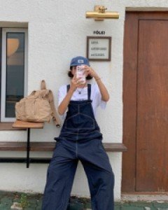 Baon Nylon Pocket Jumpsuit