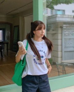 Beaver Printed Cotton Short Sleeve T-shirt