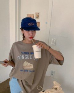 Cheese Nayeom Long Short Sleeve Tee