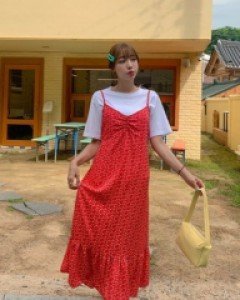 Ivy bustier long dress