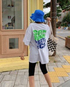 Rico Print Boxy Long Short Sleeve T-Shirt