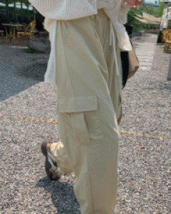 Cooler Cargo Nylon Wide Pants