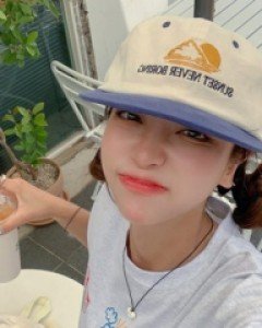 Sunset color combination Cap