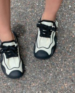 lettering patch shoes