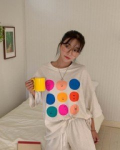 Inside Short Sleeve Short Pants Set