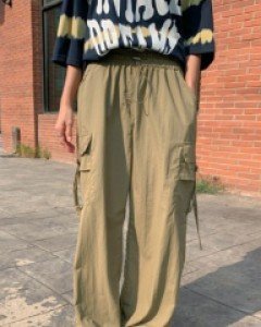 Link Cargo String Banding Pants