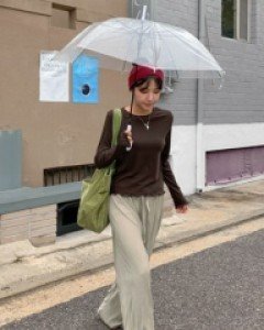 Ali ribbed velvet wide banding pants