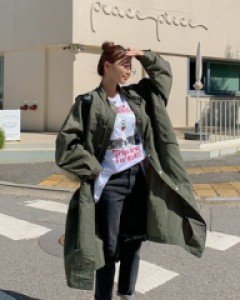 Crossover fit long night top