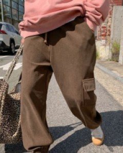 Musi Banding Cargo Jogger Pants
