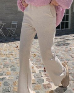 Mochi Corrugated napping Boot cut Leggings