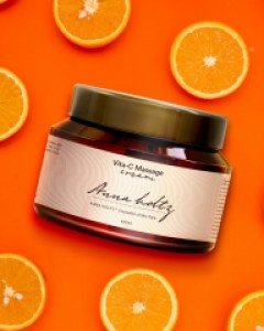 안나홀츠 비타민C 마사지크림 420ml 대용량 칙칙한피부 색소침착 영양 보습 피부관리실납품