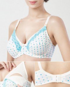 [Ceseem] Cream Polka Dot Bra (CBR6001)