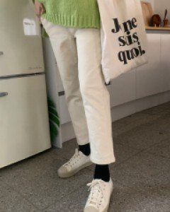 Maternity*Cotton brushed Pants (napping lining)