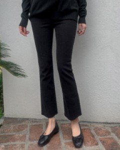 [LabelsD] napping chewy bootcut cotton pants
